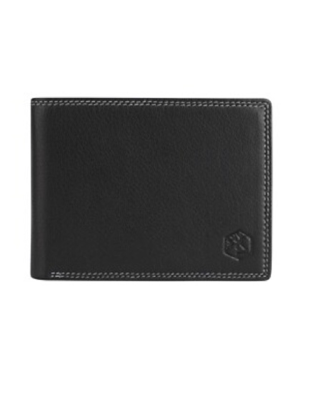 Vera Pelle Genuine ITALIAN Leather wallet for men in Deep Brown - NEW